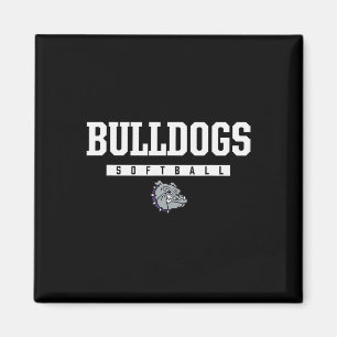Imã Logotipo do Brownsburg Bulldogs Softll Hs