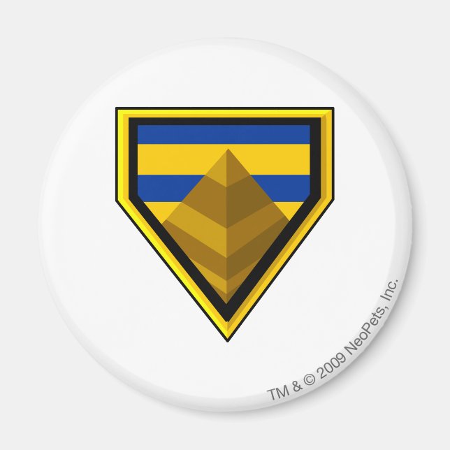 Imã Logotipo do deserto da equipe perdido (Frente)