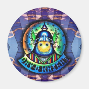 Imã Logotipo do Design Knight Studio Day