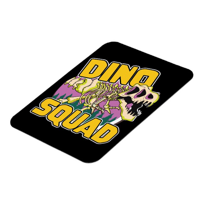 Ímã Logotipo do Dino Squad (Left Side)