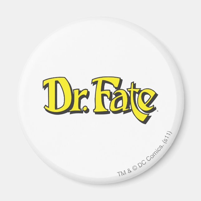 Imã Logotipo do Dr. Fate (Frente)