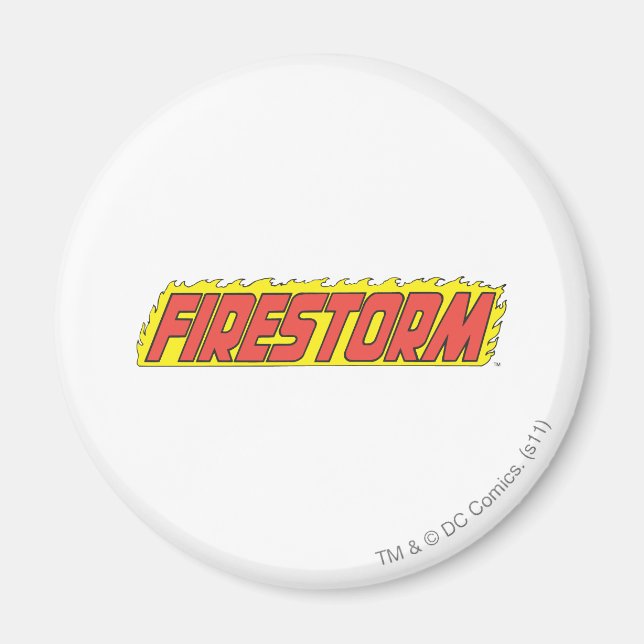 Imã Logotipo do Firestorm (Frente)