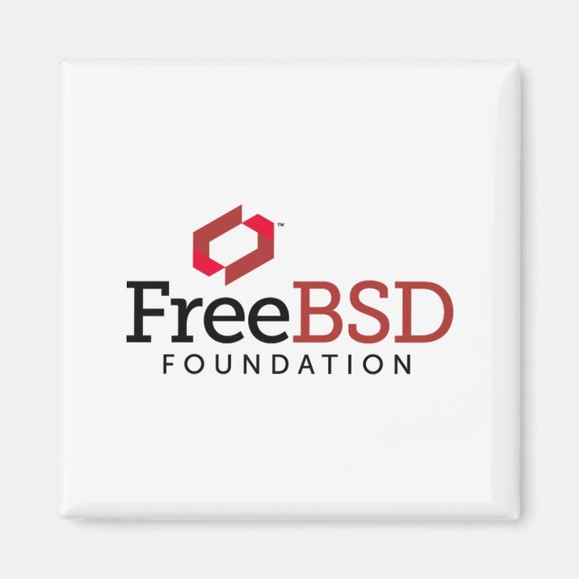 Imã Logotipo do FreeBSD Foundation (Frente)