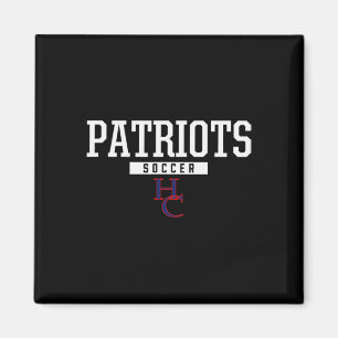 Imã Logotipo do Henry County Patriots Soccer Hs