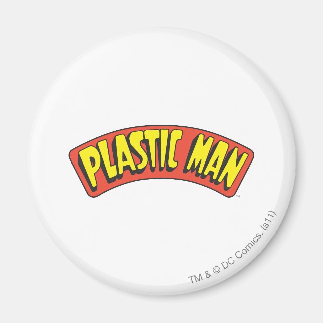 Imã Logotipo do Homem Plástico (Frente)