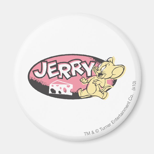 Imã Logotipo do Jerry Cheese (Frente)