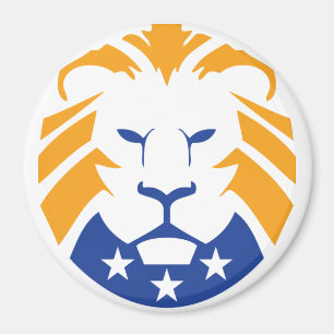 Imã Logotipo do Leão TRUMP