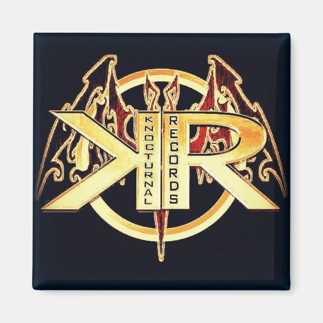 Imã LOGOTIPO do Magnet Records (Frente)