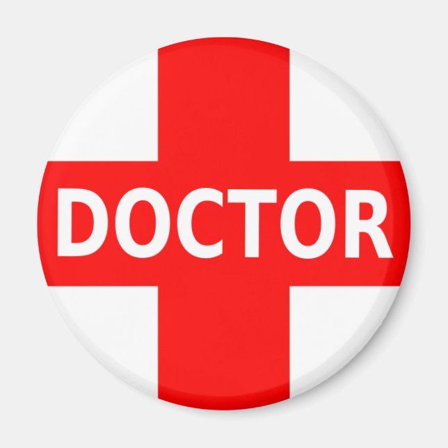 Imã Logotipo do Médico (Frente)