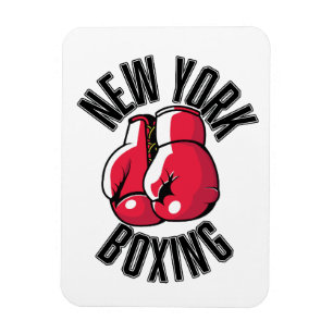 Ímã logotipo do New York Boxing