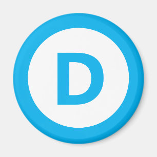 Imã logotipo do partido Democrata