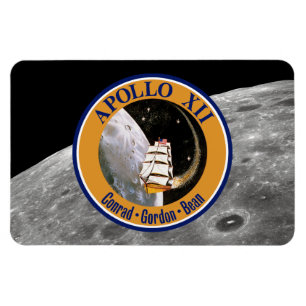 Ímã Logotipo do Símbolo da Missão Apollo 12