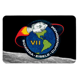 Ímã Logotipo do Símbolo da Missão da NASA Apollo 7