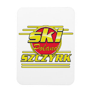 Ímã Logotipo do Ski Szczyrk Polônia anos 80