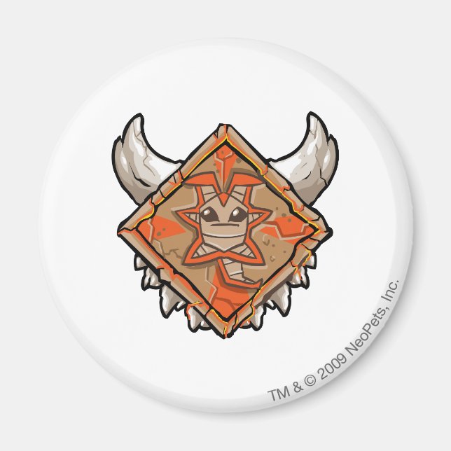 Imã Logotipo do Team Tyrannia (Frente)