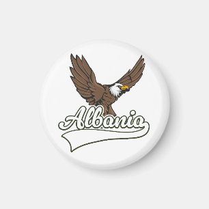 Imã Logótipo do viagem da Albânia