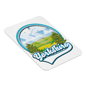 Ímã logotipo do Yorkshire Viagem