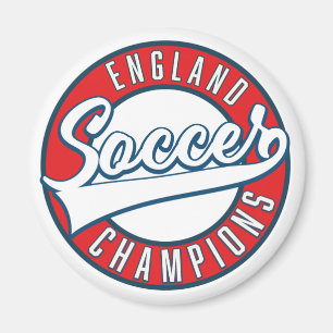 Imã logotipo dos campeões de futebol da Inglaterra