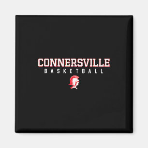 Imã Logotipo dos Connersville Spartans Sketll Hs