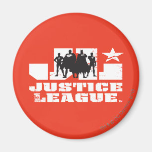 Imã Logotipo e personagem da Liga da Justiça