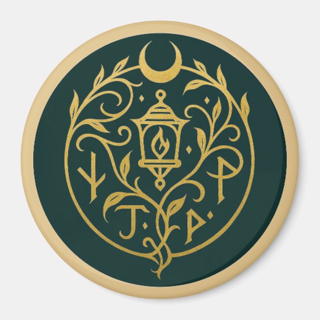 Imã Logotipo e título da Barreira Blackbril (Frente)