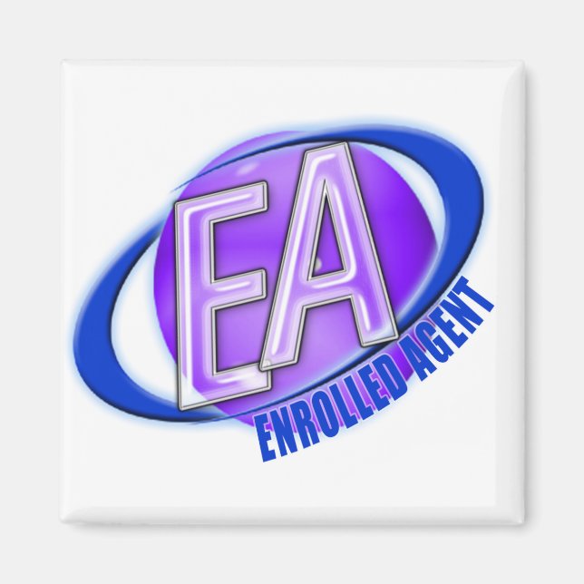IMÃ LOGOTIPO EA ORB SWOSH - AGENTE INSCRITO (Frente)