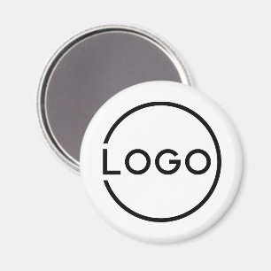 Imã Logotipo Empresarial Personalizado