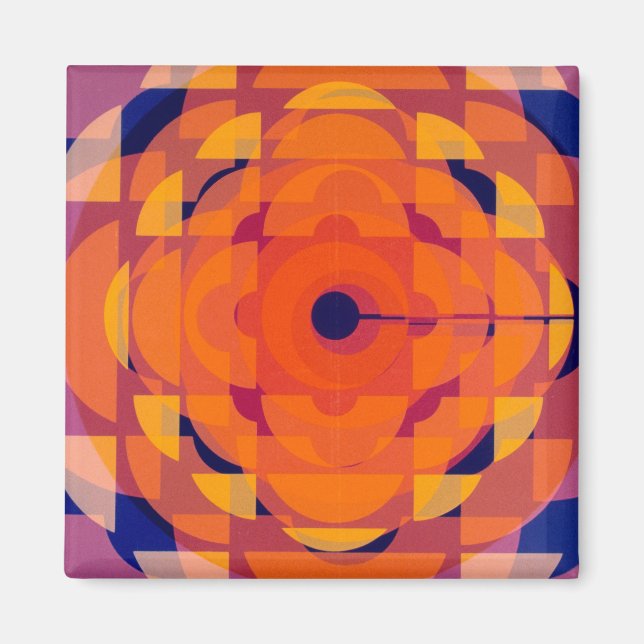 Imã Logotipo estilizado CBC 1970s (Frente)