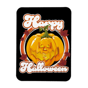 Ímã logotipo Feliz Halloween