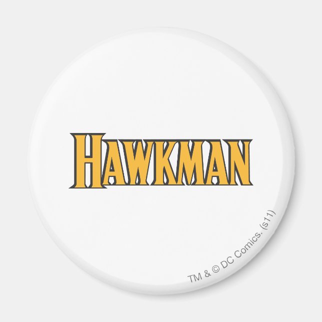 Imã Logotipo Hawkman (Frente)