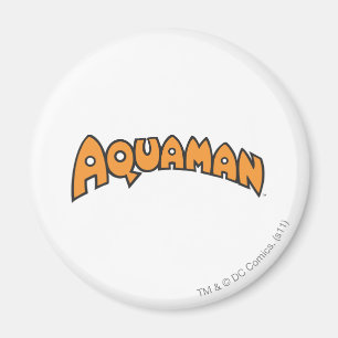 Imã Logotipo Laranja Aquaman
