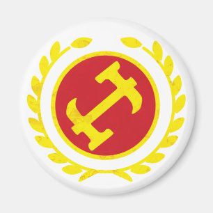 Imã Logotipo Mason da Pedra