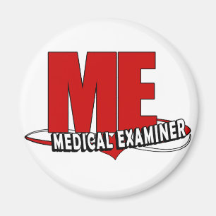 IMÃ LOGOTIPO MIM EXAMINADOR MÉDICO DO ACRÔNIMO