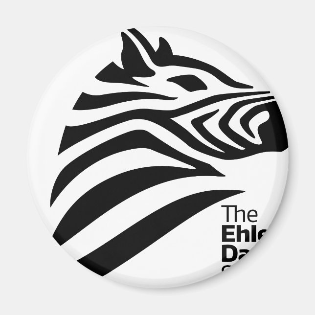 Imã Logotipo oficial da sociedade Ehlers-Danlos (Frente)