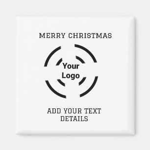 Imã Logotipo personalizado simples e elegante aqui, ma