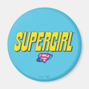 Imã Logotipo Pop Supergirl