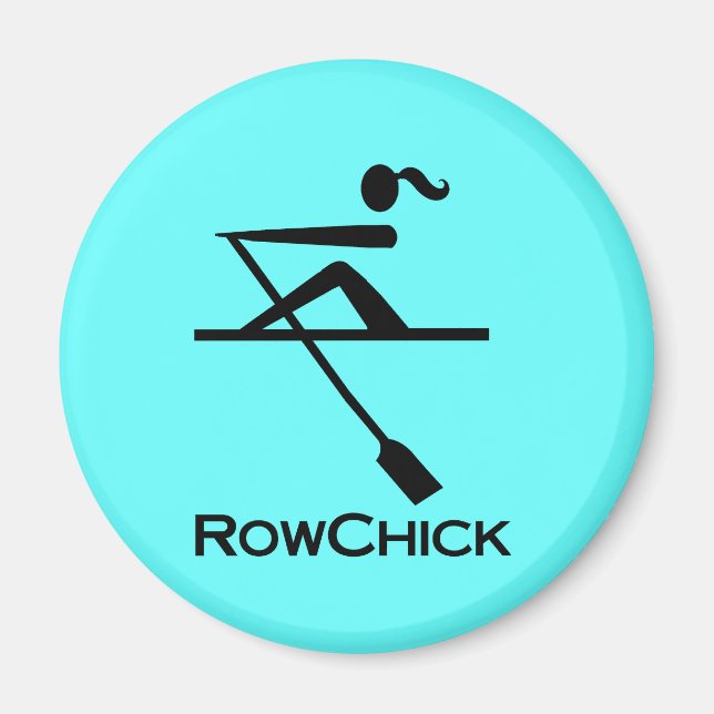 Imã Logotipo RowChick (Frente)