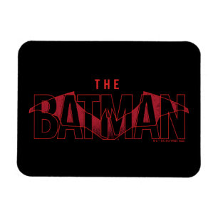 Ímã Logotipo Sobreposto do Batman Bat