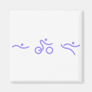 Imã Logotipo Triathlon