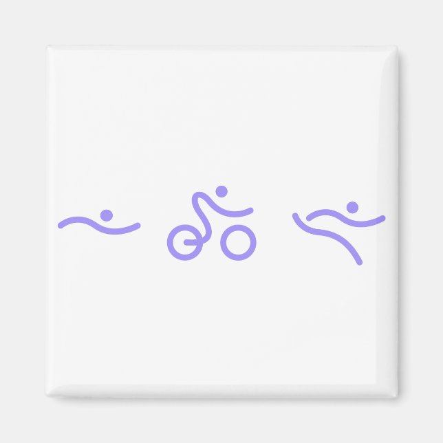 Imã Logotipo Triathlon (Frente)