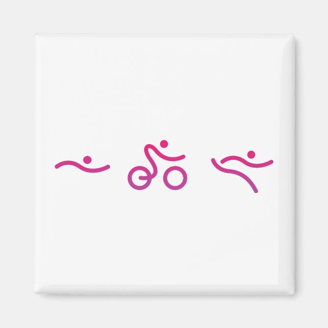 Imã Logotipo Triathlon (Frente)