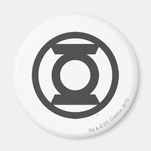 Imã Logotipo verde 14 da lanterna