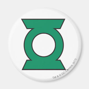 Imã Logotipo verde 15 da lanterna