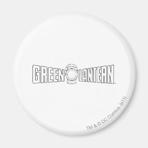 Imã Logotipo verde 6 da lanterna