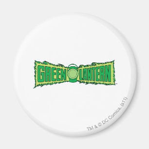 Imã Logotipo verde da lanterna com lanterna