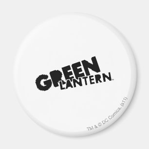 Imã Logotipo verde da lanterna - pixéis