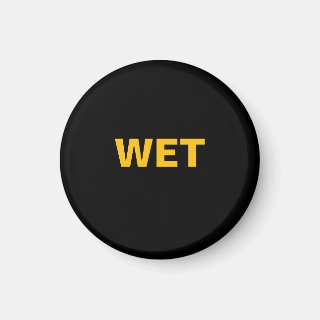 Imã Logotipo WET (Frente)
