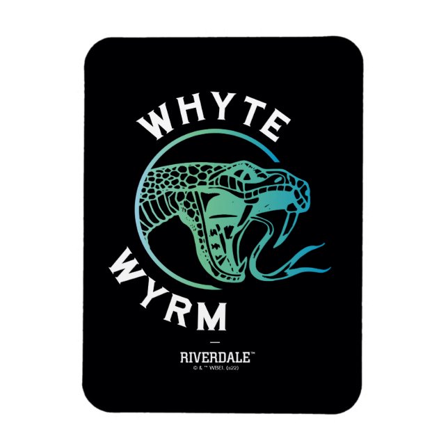 Ímã Logotipo Whyte Wyrm (Vertical)