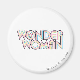Imã Logotipo Wonder Rainbow