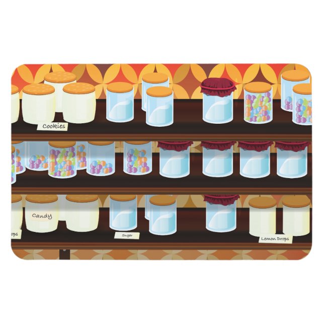 Ímã Loja de Doces (Horizontal)
